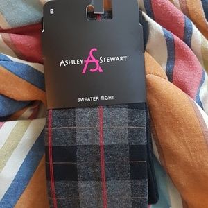 💖 NWT Ashley Stewart Sweater Tights Plus Size E